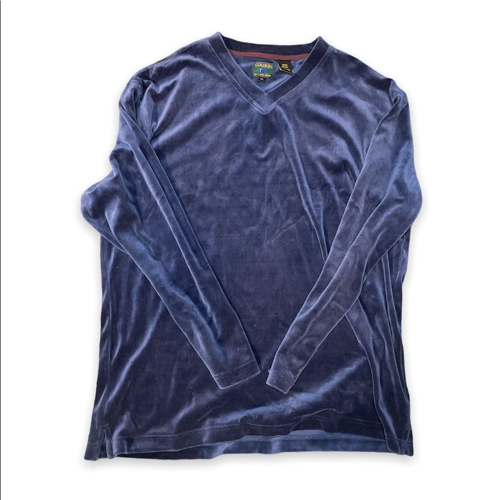 Velour sweater Colours by Alexander Julian